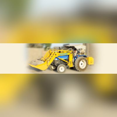 Hydraulic Tractor Loaders for Cement Industry